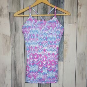 Ivivva Girls Tank Top Blue Purple Size 12